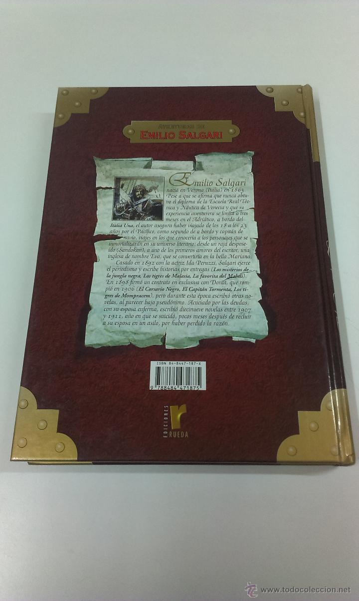 Libros de segunda mano: EL CAPITAN TORMENTA Y EL LEON DE DAMASCO II ( EMILO SALGARI ) EDICIONES RUEDA - Foto 2