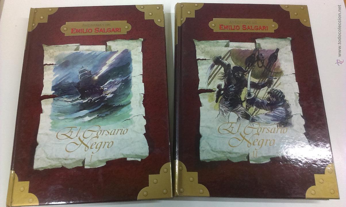 Libros de segunda mano: EL CORSARIO NEGRO LIBROS I -II ( EMILIO SALGARI ) EDICIONES RUEDA - Foto 1