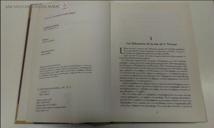 Libros de segunda mano: EL CORSARIO NEGRO LIBROS I -II ( EMILIO SALGARI ) EDICIONES RUEDA - Foto 3
