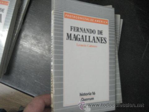 Libros de segunda mano: FERNANDO DE MAGALLANES, LEONCIO CABRERO, protagonistas de america, f2c8 - Foto 1