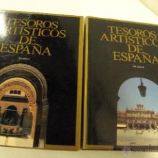 Libros de segunda mano: TESOROS ARTÍSTICOS DE ESPAÑA, 2 TOMOS.. Lote 46029613