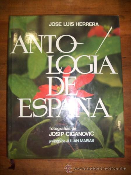 Libros de segunda mano: HERRERA, Jos&eacute; Luis. Antolog&iacute;a de Espa&ntilde;a - Foto 1