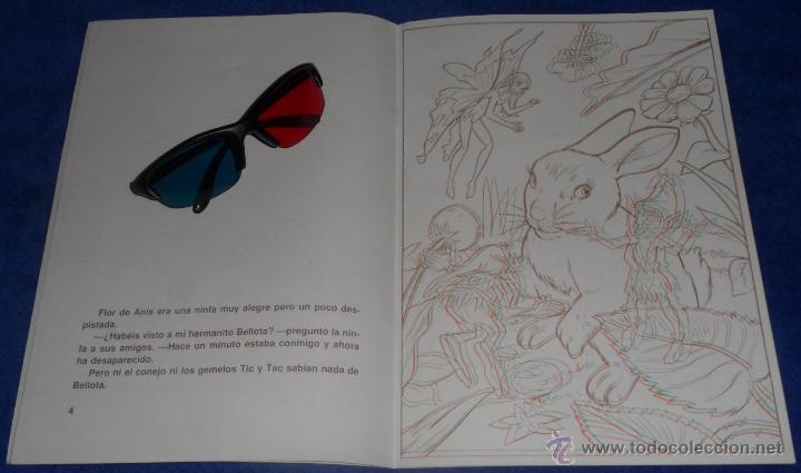 Libros de segunda mano: Ninfas y duendes - Editorial Astri + gafas 3D profesionales - Foto 2