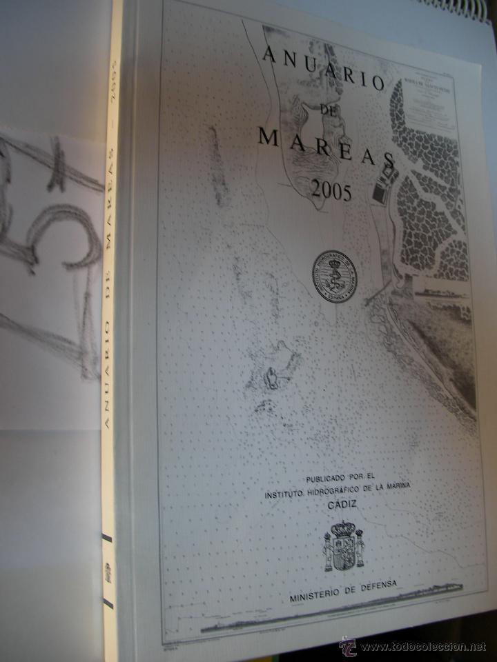 Libros de segunda mano: ANUARIO DE MAREAS - MINISTERIO DE DEFENSA - Foto 1