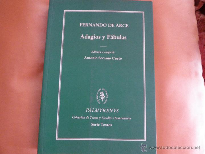 Libros de segunda mano: Adagios y f&aacute;bulas. Fernando de Arce. - Foto 1