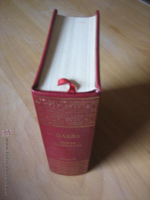Libros de segunda mano: RUB&Eacute;N DARIO OBRAS COMPLETAS AGUILAR - Foto 1