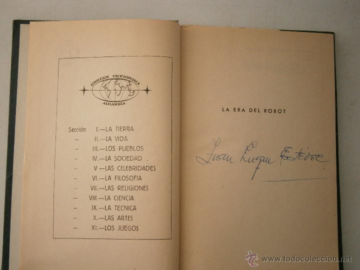 Libros de segunda mano: LA ERA DEL ROBOT CLEATOR Alhambra 1961 EC - Foto 6