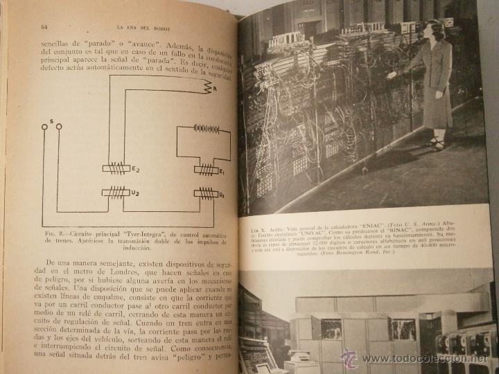 Libros de segunda mano: LA ERA DEL ROBOT CLEATOR Alhambra 1961 EC - Foto 11