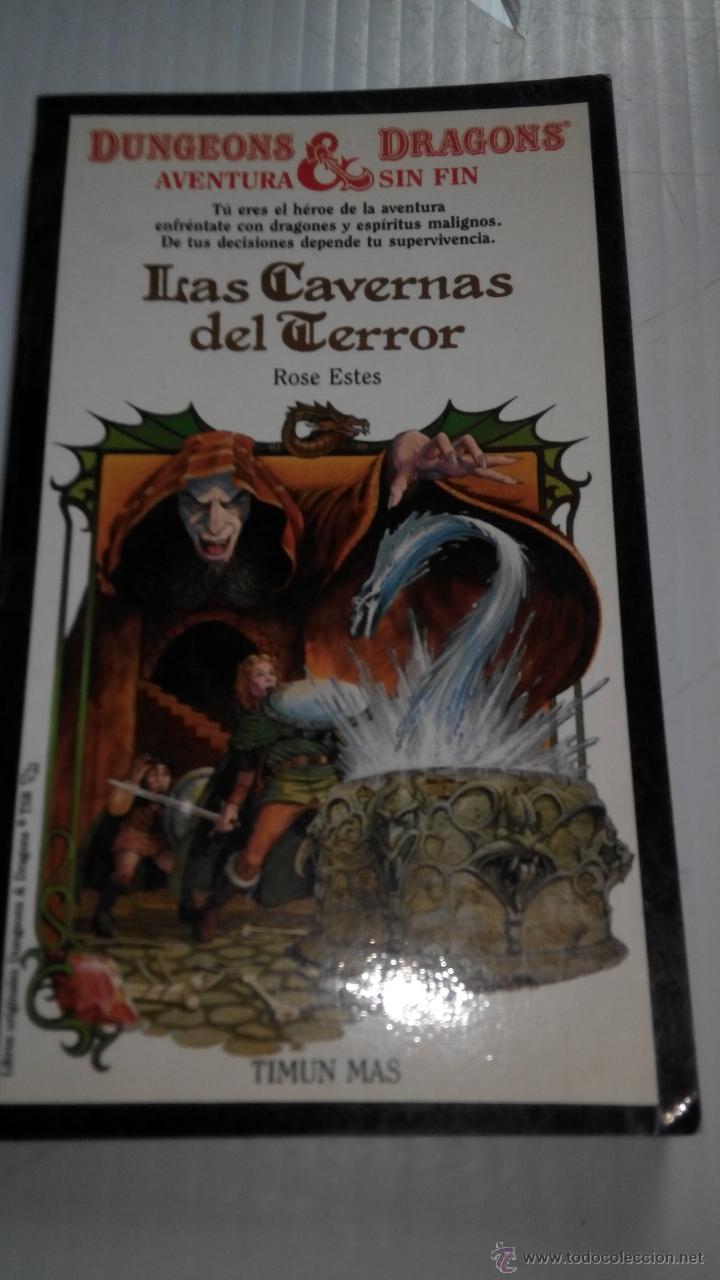 Libros de segunda mano: libro timun mas dongeons dragons las cavernas del terror