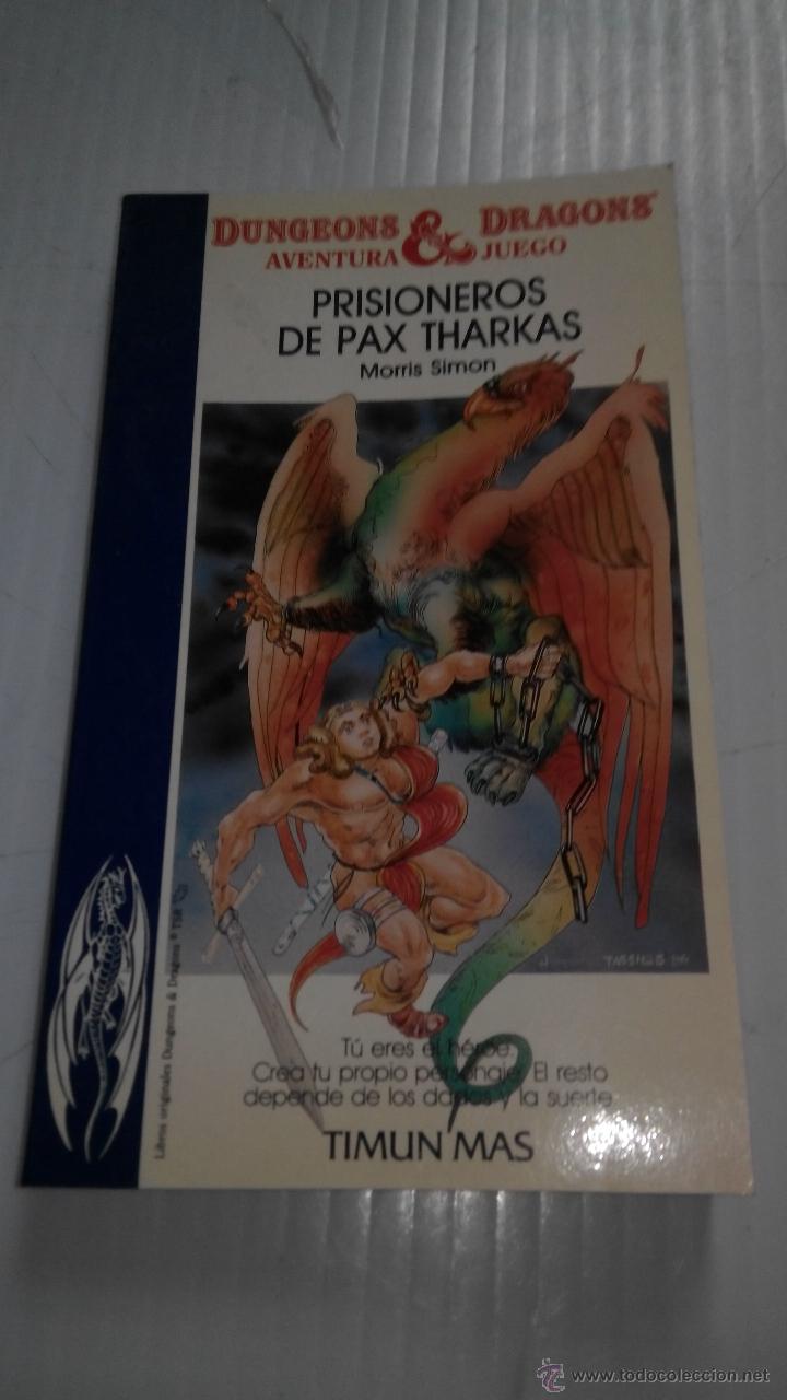 Libros de segunda mano: libro timun mas dongeons dragons prisioneros de pax tharkas