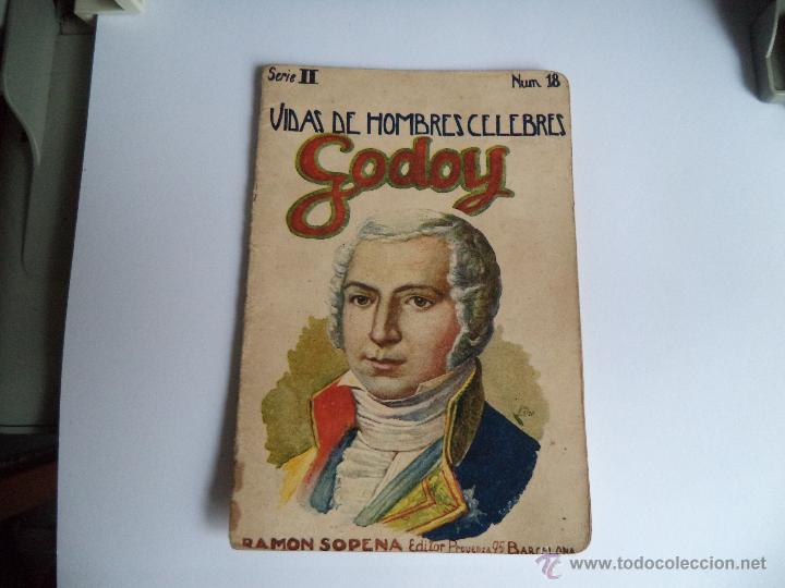 Libros de segunda mano: Vidas de hombres cel&eacute;bres - Godoy - Foto 1