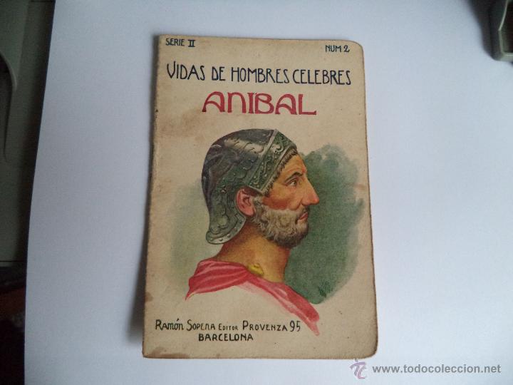 Libros de segunda mano: Vidas de hombres cel&eacute;bres - Anibal - Foto 1
