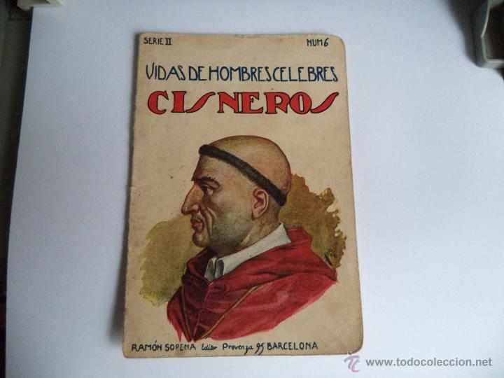 Libros de segunda mano: Vidas de hombres cel&eacute;bres -Cisneros - Foto 1