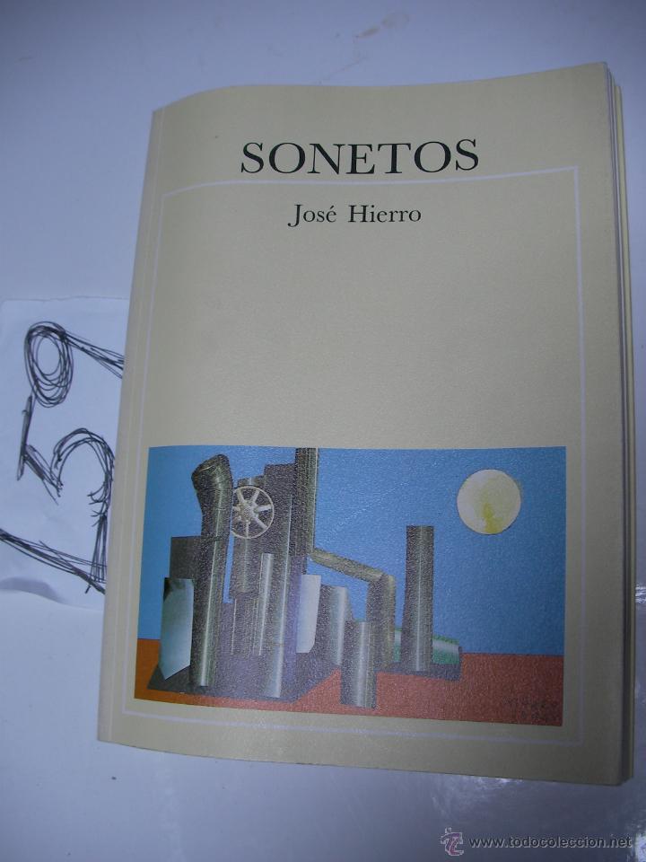 Libros de segunda mano: SONETOS - JOSE HIERRO - ENVIO GRATIS A ESPA&Ntilde;A - Foto 1