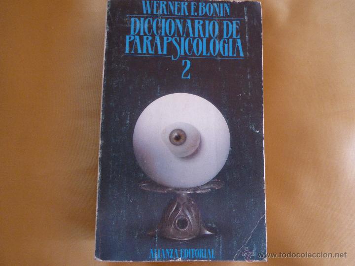 Libros de segunda mano: Diccionario de parapsicolog&iacute;a. vol 2. - Foto 1