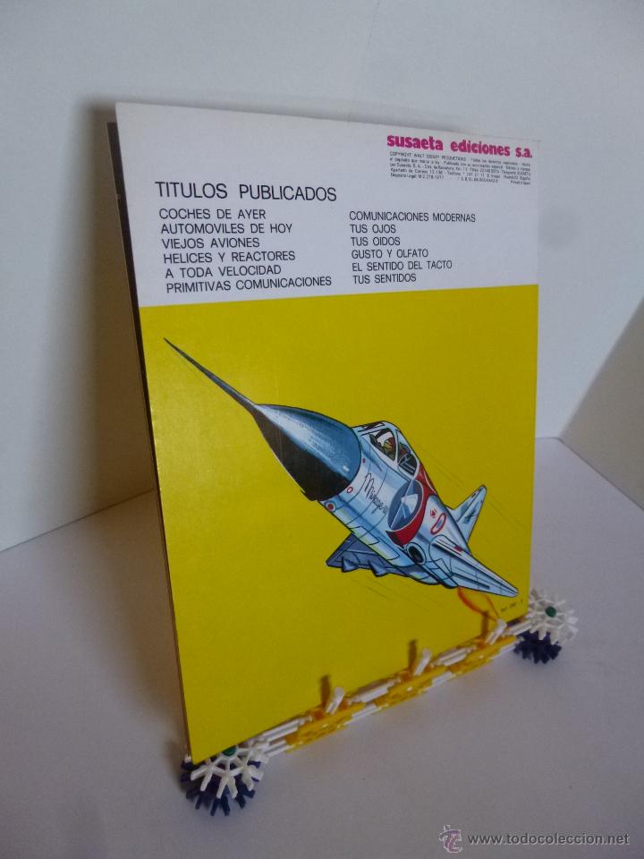 Libros de segunda mano: HELICES Y REACTORES (WALT DISNEY)   SUSAETA 1977 OFRT - Foto 2