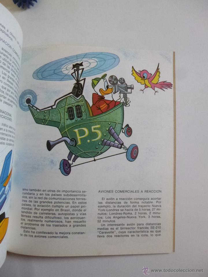 Libros de segunda mano: HELICES Y REACTORES (WALT DISNEY)   SUSAETA 1977 OFRT - Foto 4