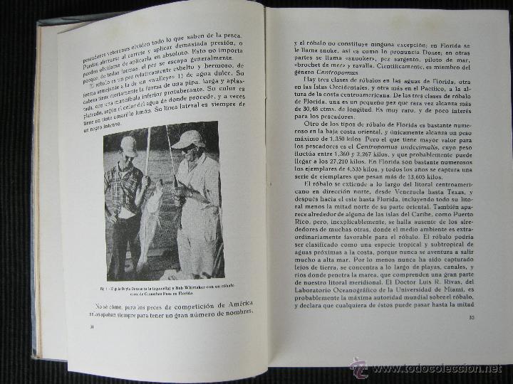 Libros de segunda mano: MANUAL DEL PESCADOR EN EL MAR - BAUER - SINTES 1967 - Foto 4