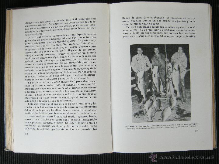 Libros de segunda mano: MANUAL DEL PESCADOR EN EL MAR - BAUER - SINTES 1967 - Foto 5