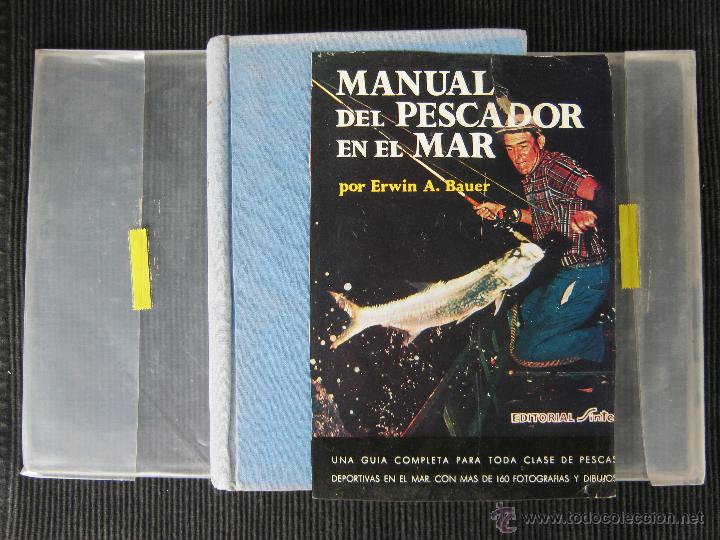 Libros de segunda mano: MANUAL DEL PESCADOR EN EL MAR - BAUER - SINTES 1967 - Foto 7