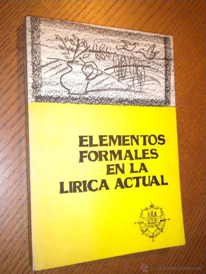 Libros de segunda mano: Elementos formales en la l&iacute;rica actual - Foto 1