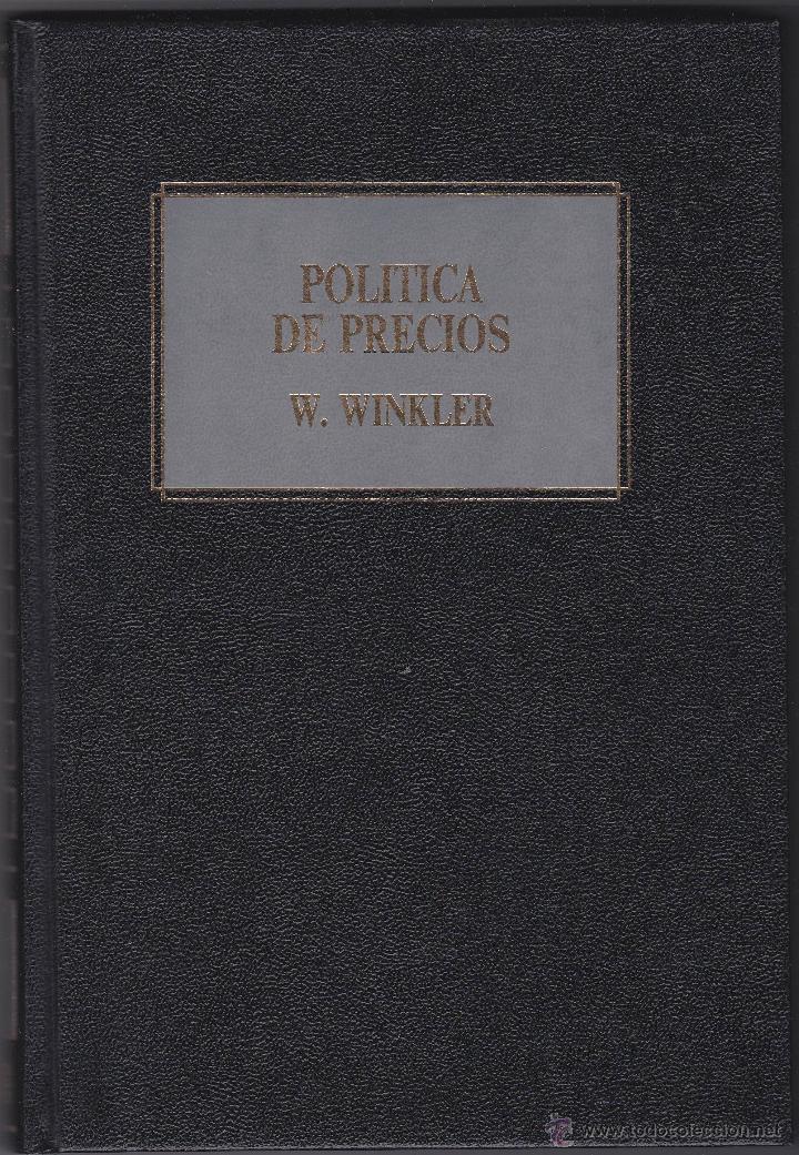 Libri di seconda mano: Pol&iacute;tica de Precios - W. Winkler
