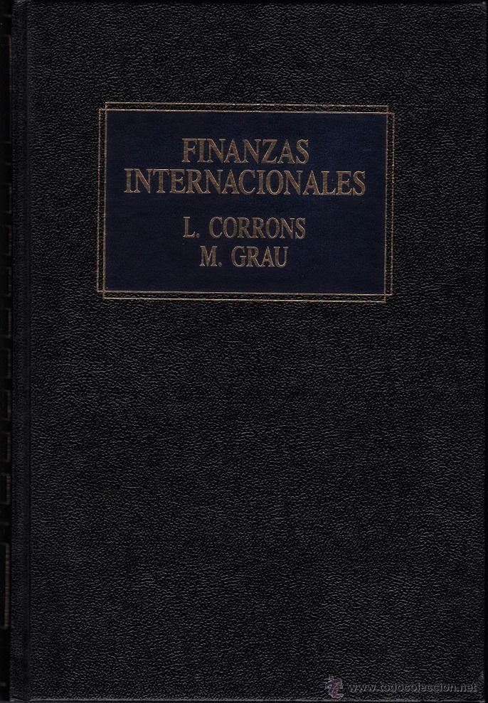 Libros de segunda mano: Finanzas Internacionales - L. Corrons y M. Grau - Foto 1