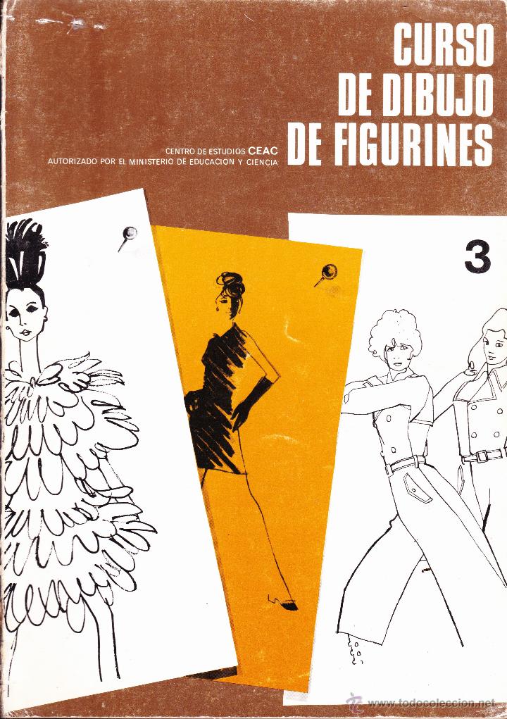 Libros de segunda mano: CURSO DE DIBUJO DE FIGURINES N&ordm; 3 CENTRO DE ESTUDIO CEAC - Foto 1