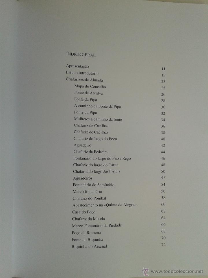 Libros de segunda mano: CHAFARIZES DE ALMADA. ALEXANDRE M. FLORES. A&Ntilde;O 1994. - Foto 4