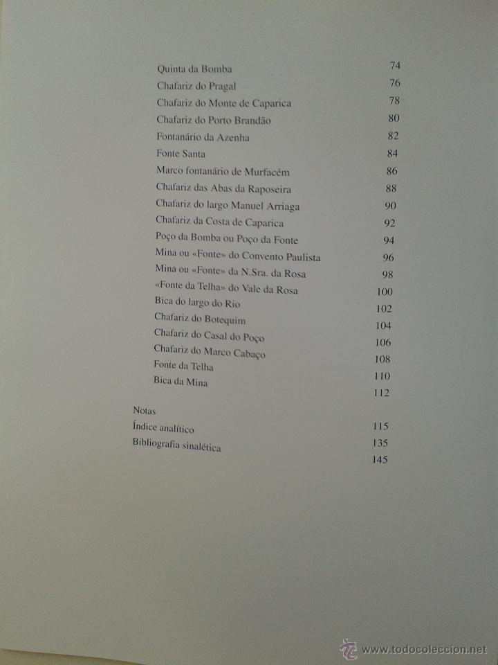 Libros de segunda mano: CHAFARIZES DE ALMADA. ALEXANDRE M. FLORES. A&Ntilde;O 1994. - Foto 5
