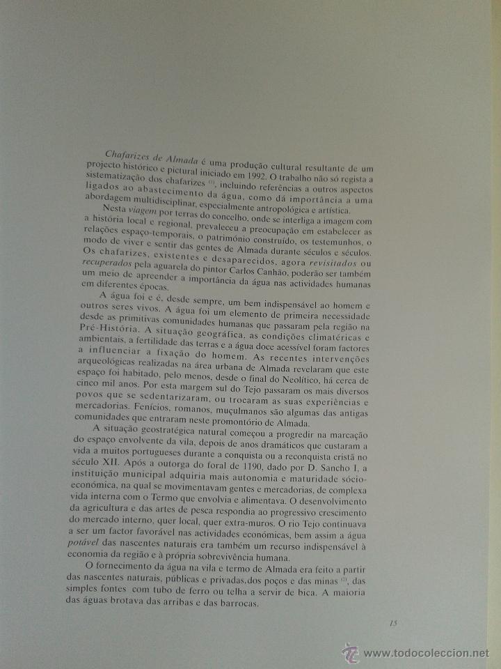 Libros de segunda mano: CHAFARIZES DE ALMADA. ALEXANDRE M. FLORES. A&Ntilde;O 1994. - Foto 6