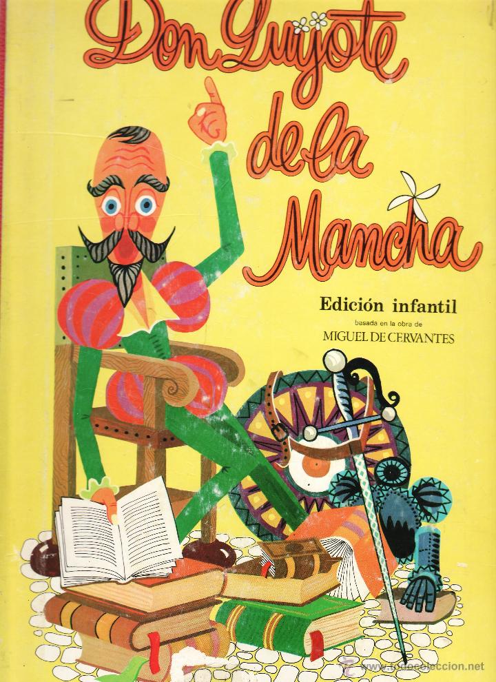 Libros de segunda mano: DON QUIJOTE DE LA MANCHA EDICION INFANTIL - EDITORIAL RAMON SOPENA - Foto 1