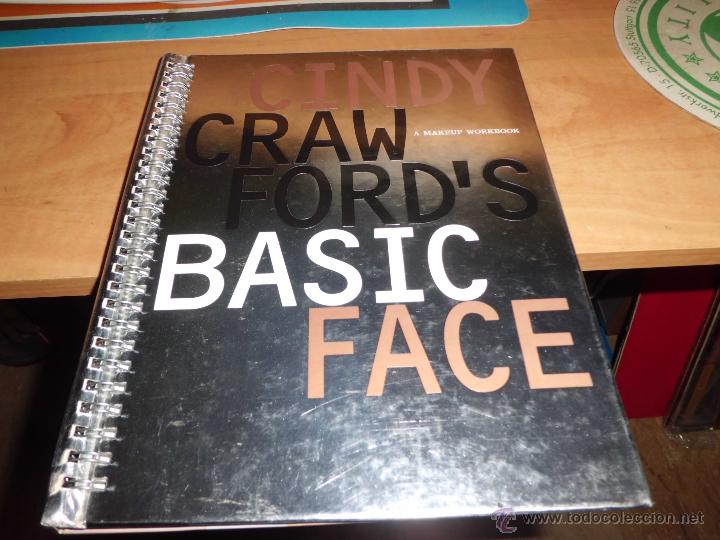 Libros de segunda mano: cindy crawford&acute;s basic face a makeup workbook ed. usa dificil - Foto 1