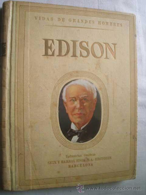 Libros de segunda mano: EDISON. MORALES, Mar&iacute;a luz. 1947 - Foto 1