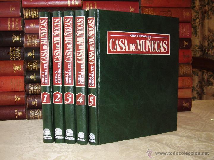 Libros de segunda mano: CREA Y DECORA TU CASA DE MU&Ntilde;ECAS .  ( 5 Vols ) . - Foto 2