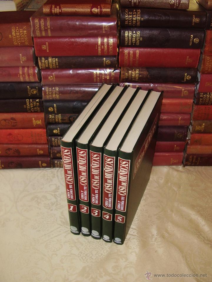 Libros de segunda mano: CREA Y DECORA TU CASA DE MU&Ntilde;ECAS .  ( 5 Vols ) . - Foto 3