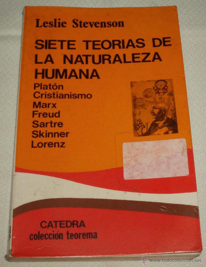 Libros de segunda mano: siete teorias de la naturaleza humana Catedra coleccion teorema