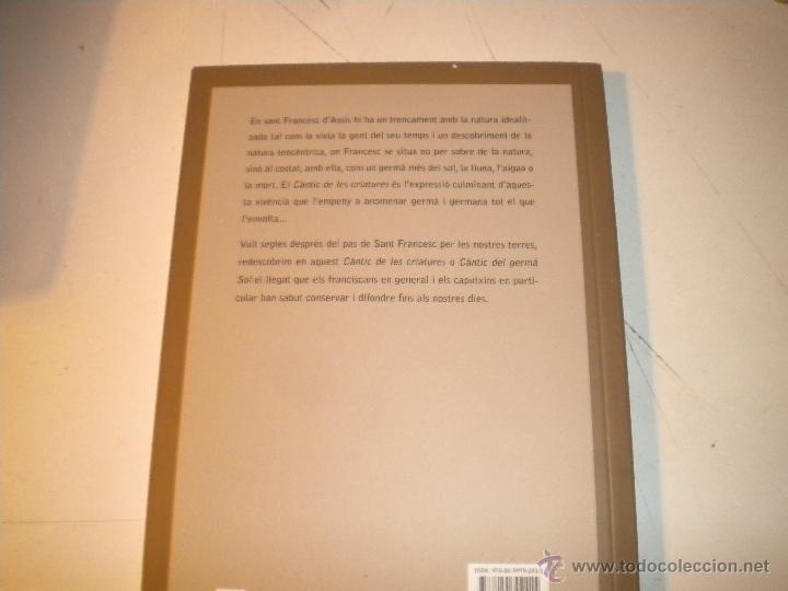 Libros de segunda mano: El c&agrave;ntic de les criatures de Sant Francesc - (catal&agrave;) - 2013 - Foto 2