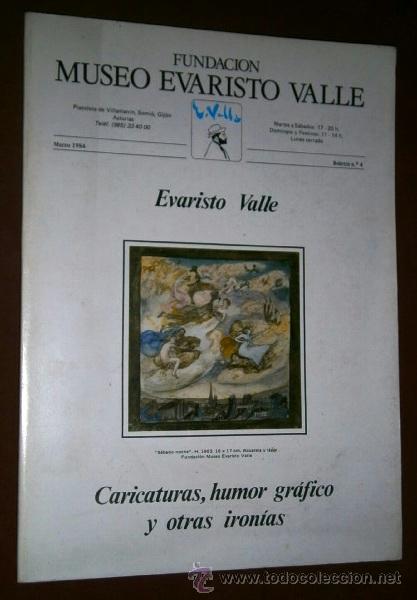 Libri di seconda mano: Caricaturas, humor gr&aacute;fico y otras iron&iacute;as por Evaristo Valle de Fundaci&oacute;n Museo en Gij&oacute;n 1984