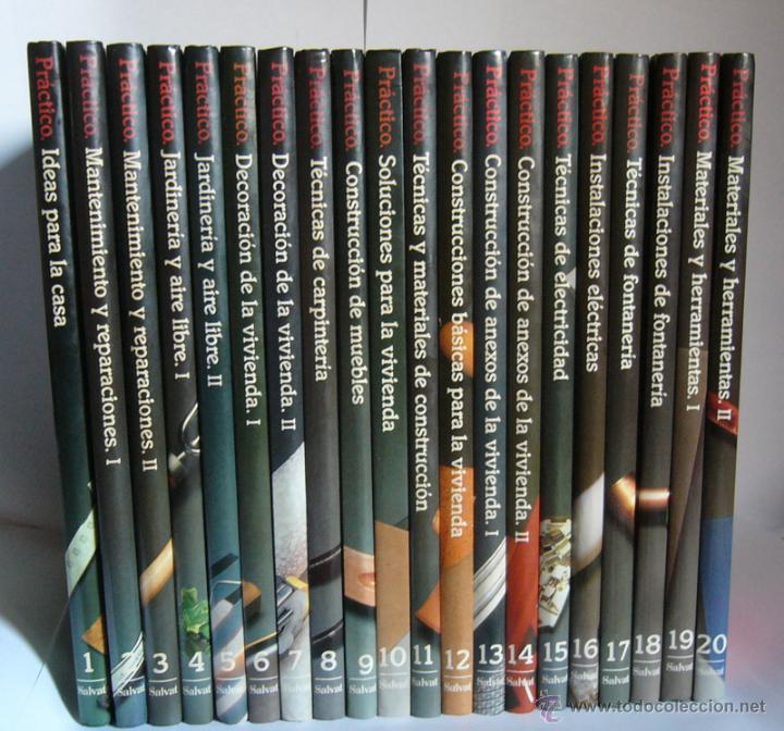 Libros de segunda mano: PRACTICO - IDEAS Y SOLUCIONES DE BRICOLAJE  - 20 VOLUMENES. COLECCION COMPLETA - Foto 1