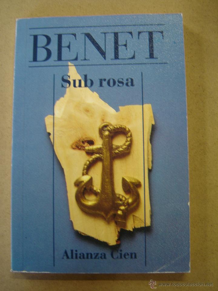 Libros de segunda mano: Sub Rosa - Juan Benet - (Alianza Cien) - Foto 1