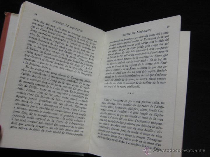 Libros de segunda mano: LLIBRE DE TARRAGONA. MANUEL DE MONTOLIU 1953 - Foto 4