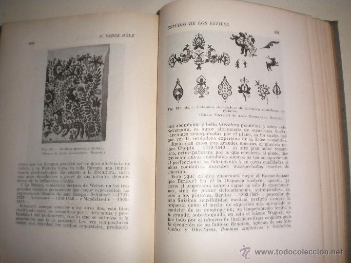 Libros de segunda mano: INTRODUCCI&Oacute;N AL ESTUDIO DE LOS ESTILOS - APOLO .1.940 - Foto 8