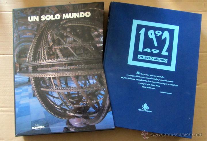 Libros de segunda mano: 1492-1992 UN SOLO MUNDO - VV. AA. - Foto 1