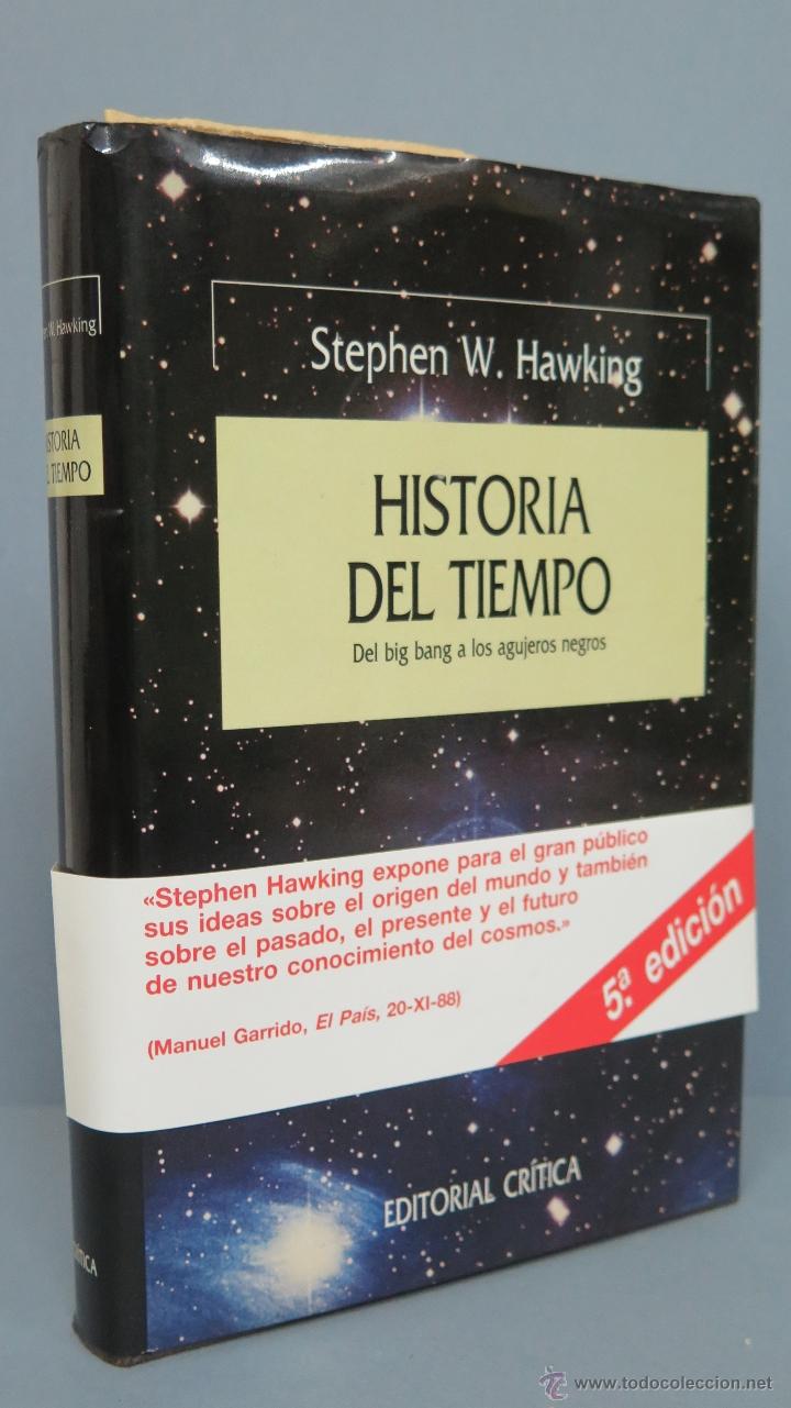 Libros de segunda mano: HISTORIA DEL TIEMPO. STEPHEN HAWKING - Foto 1