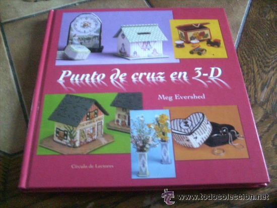 Libros de segunda mano: Punto de Cruz en 3-D. Meg Evershed - Foto 1