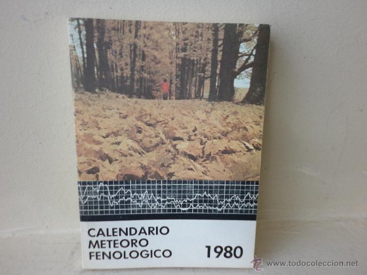 Libros de segunda mano: CALENDARIO METEORO FENOLOGICO  1980 - Foto 1