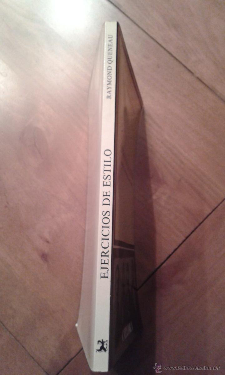 Libros de segunda mano: EJERCICIOS DE ESTILO -RAYMOND QUENEAU- 1&ordf; ED- CATEDRA 1987 - Foto 4
