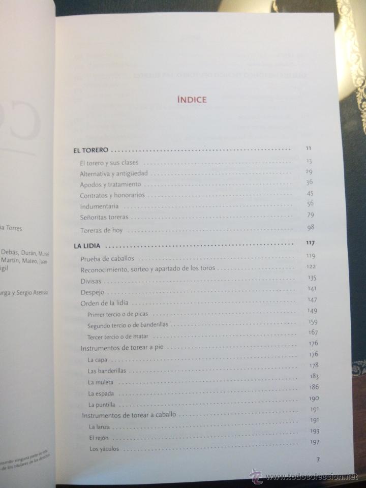 Libros de segunda mano: COSS&Iacute;O. Tomo 4, EL TOREO. Editorial Espasa. - Foto 3