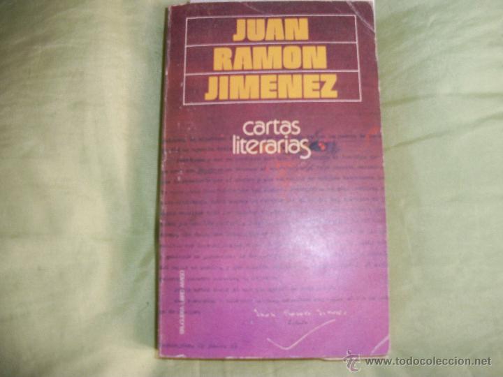Libros de segunda mano: J.R. Jim&eacute;nez. Cartas Literarias - Foto 1